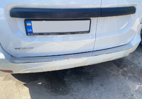 Renault Dokker 2013-2022 Protector de Parachoques Trasero Carmos Acero Inoxidable foto 1
