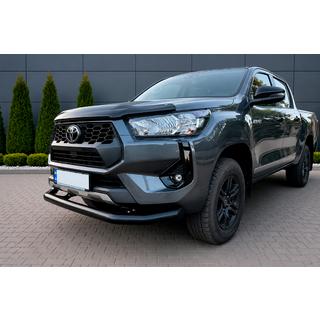 Defensa delantera Texas para 2020+ (76mm, negro) Toyota Hilux 2015- foto 1