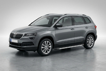 Skoda Karoq 2018- Estribos Laterales Maya V1 (2 uds., Aluminio) foto 1
