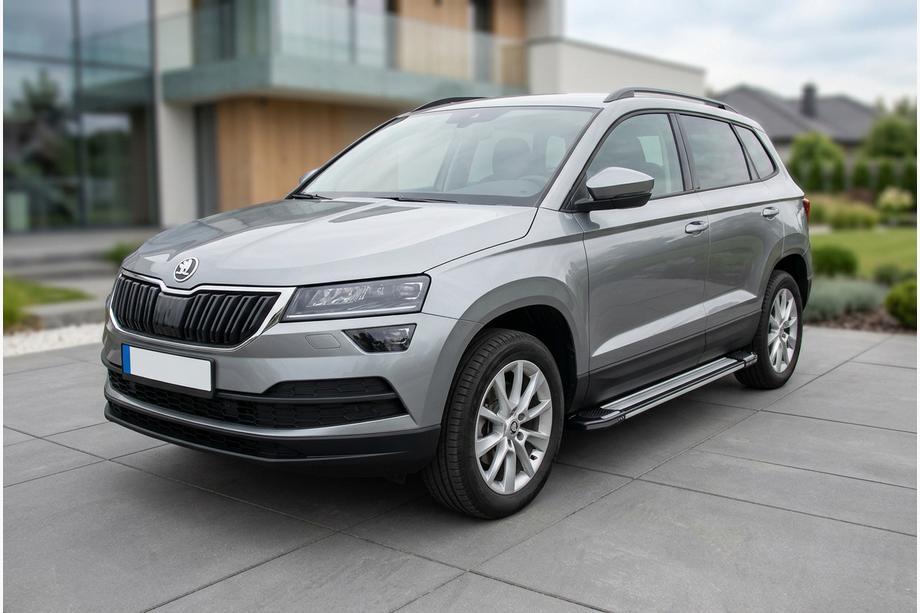 Skoda Karoq 2018- Estribos Laterales Rainbow (2 uds., Aluminio) Image