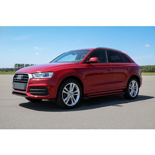 Estribos Laterales Maya Red (2 uds., Aluminio) Audi Q3 2011-2019 foto 1