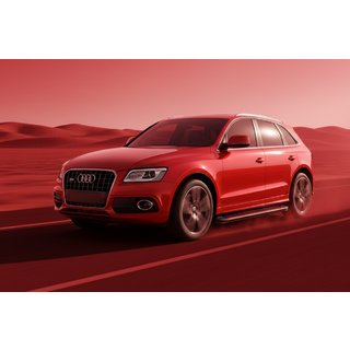 Estribos Laterales Maya Red (2 uds., Aluminio) Audi Q5 2008-2017 foto 1