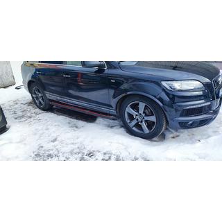 Estribos Laterales Maya Red (2 uds., Aluminio) Audi Q7 2005-2015 foto 2