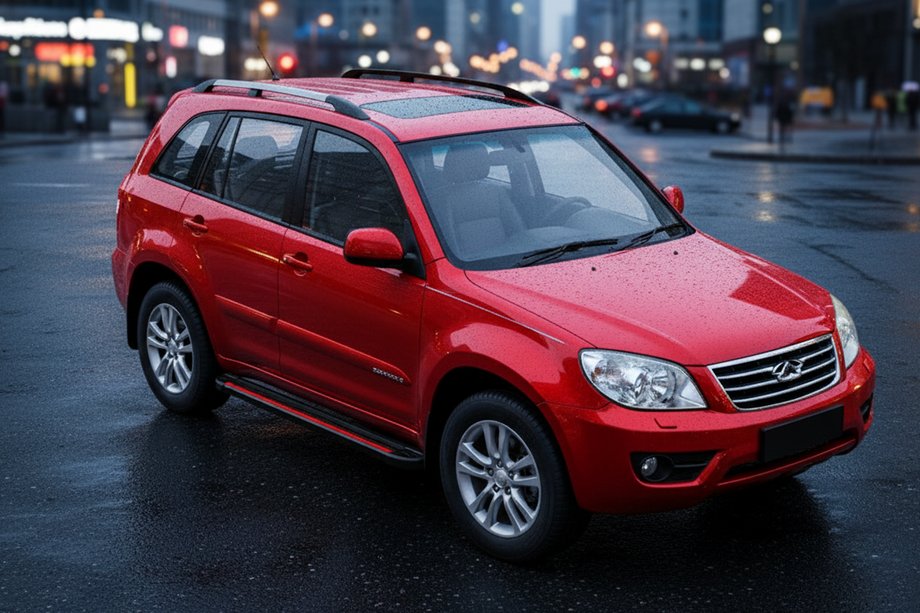 Chery Tiggo 1 2005-2016 Estribos Laterales Maya Red (2 uds., Aluminio) Foto 1