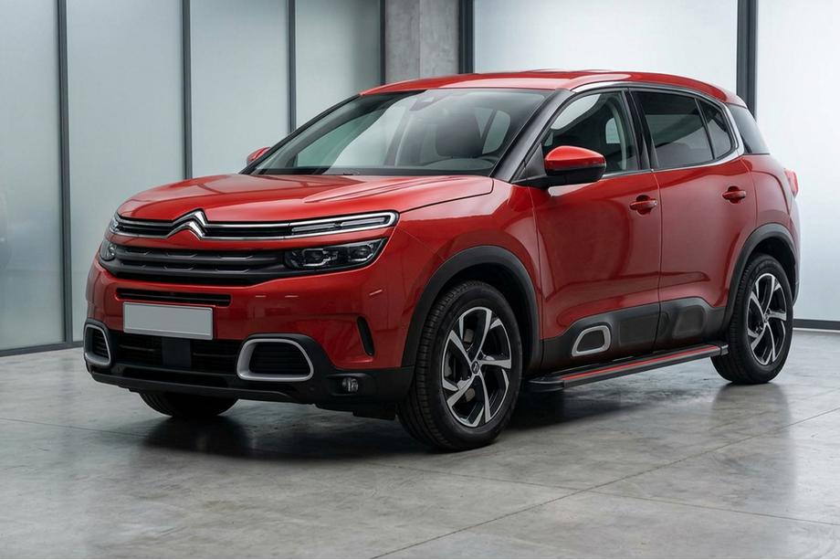 Citroen C5 Aircross 2017-2025 Estribos Laterales Maya Red (2 uds., Aluminio) Image