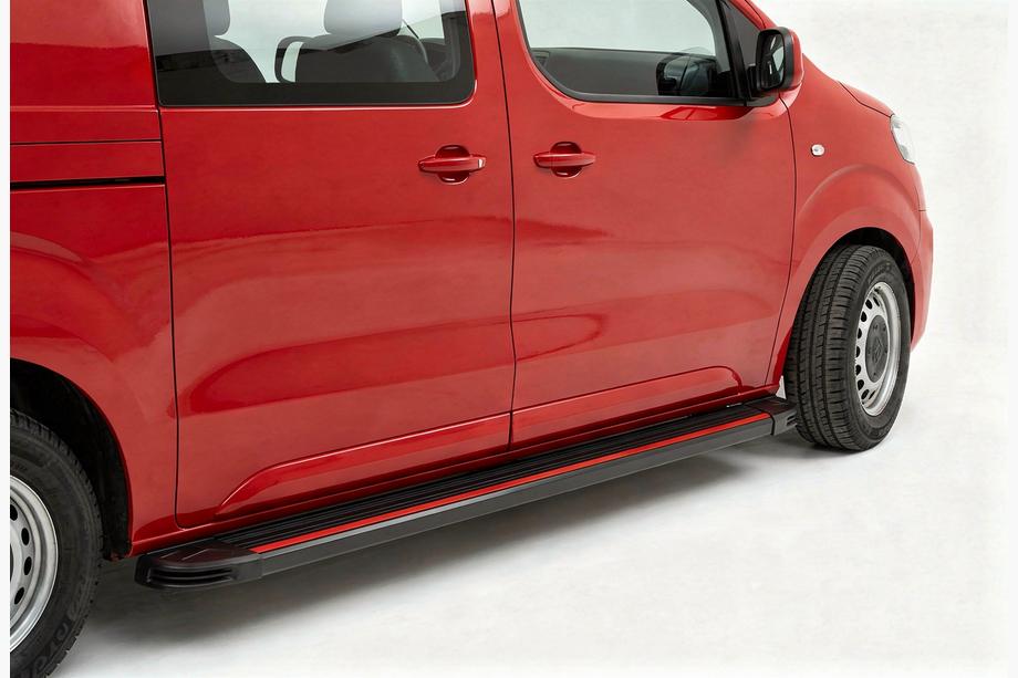 Citroen Jumpy/Dispatch 2017- Estribos Laterales Maya Red (2 uds., Aluminio) Image