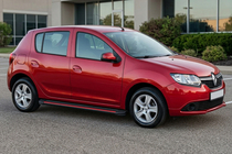 Dacia Sandero 2013-2020 Estribos Laterales Maya Red (2 uds., Aluminio) foto 1