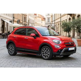 Estribos Laterales Maya Red (2 uds., Aluminio) Fiat 500X 2014-2024 foto 1