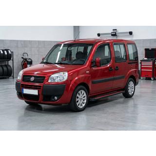 Estribos Laterales Maya Red (2 uds., Aluminio) Fiat Doblo I 2005-2010 foto 1