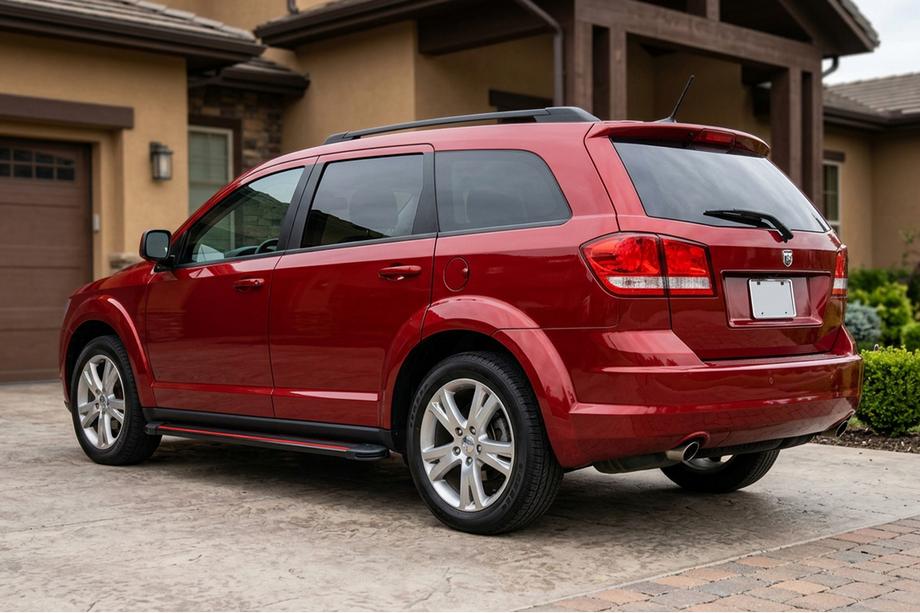 Fiat Freemont 2011-2016 Estribos Laterales Maya Red (2 uds., Aluminio) Image