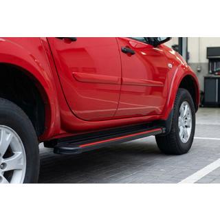 Estribos Laterales Maya Red (2 uds., Aluminio) Fiat Fullback 2016- foto 1