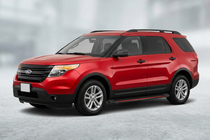 Ford Explorer 2011-2019 Estribos Laterales Maya Red (2 uds., Aluminio) foto 1