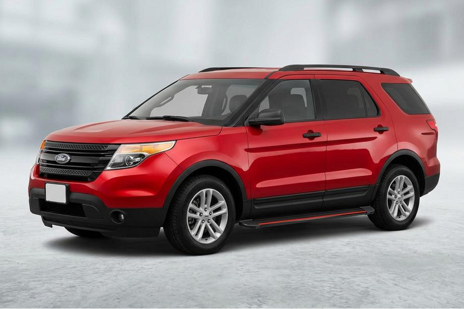 Ford Explorer 2011-2019 Estribos Laterales Maya Red (2 uds., Aluminio) Image