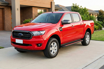 Ford Ranger 2011–2022 Estribos Laterales Maya Red (2 uds., Aluminio) foto 1