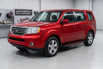 Honda Pilot 2008-2015 Estribos Laterales Maya Red (2 uds., Aluminio) foto 1