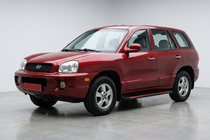 Hyundai Santa Fe 1 2000-2006 Estribos Laterales Maya Red (2 uds., Aluminio) foto 1