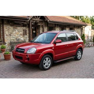 Estribos Laterales Maya Red (2 uds., Aluminio) Hyundai Tucson JM 2004- foto 1