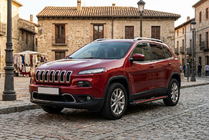Jeep Cherokee KL 2013- Estribos Laterales Maya Red (2 uds., Aluminio) foto 1