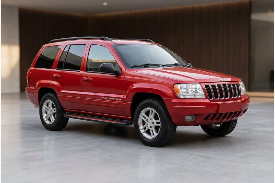 Jeep Grand Cherokee WJ 1999-2004 Estribos Laterales Maya Red (2 uds., Aluminio) Foto 1