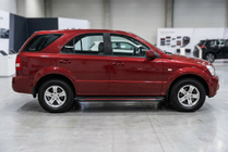 Kia Sorento I BL 2002-2009 Estribos Laterales Maya Red (2 uds., Aluminio) foto 1