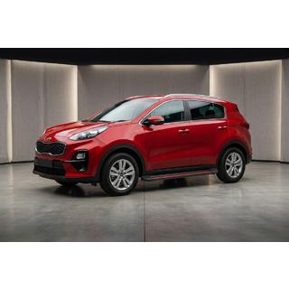 Estribos Laterales Maya Red (2 uds., Aluminio) Kia Sportage 2015-2021 foto 1