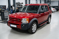 Land Rover Discovery III 2004–2009 Estribos Laterales Maya Red (2 uds., Aluminio) foto 1