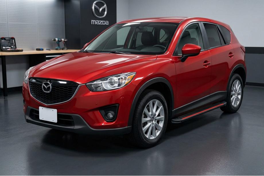 Mazda CX-5 2012-2017 Estribos Laterales Maya Red (2 uds., Aluminio) Image