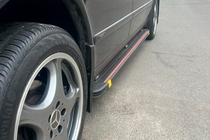 Mercedes Vito W638 1996-2003 Estribos Laterales Maya Red (2 uds., Aluminio) foto 2