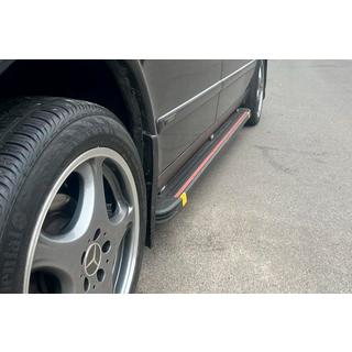 Estribos Laterales Maya Red (2 uds., Aluminio) Mercedes Vito W638 1996-2003 foto 2
