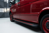 Mercedes Vito/V-class W447 2014- Estribos Laterales Maya Red-Black (2 uds., Aluminio) Corta y Media foto 1