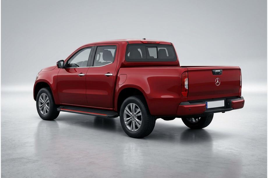 Mercedes X class 2017-2020 Estribos Laterales Maya Red (2 uds., Aluminio) Image