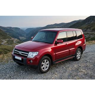 Estribos Laterales Maya Red (2 uds., Aluminio) Mitsubishi Pajero Wagon IV 2006-2021 foto 1