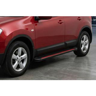 Estribos Laterales Maya Red (2 uds., Aluminio) Nissan Qashqai 2014-2021 foto 1