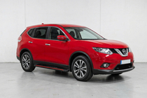 Nissan X-trail T32/Rogue 2014-2021 Estribos Laterales Maya Red (2 uds., Aluminio) foto 1