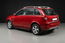 Opel Antara 2006-2017 Estribos Laterales Maya Red (2 uds., Aluminio) foto 1