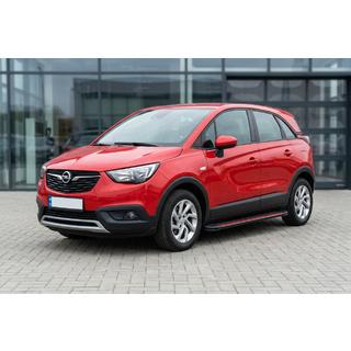 Estribos Laterales Maya Red (2 uds., Aluminio) Opel Crossland X 2017-2024 foto 1