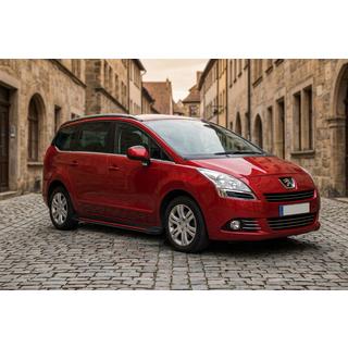 Estribos Laterales Maya Red (2 uds., Aluminio) Peugeot 5008 2009-2016 foto 1