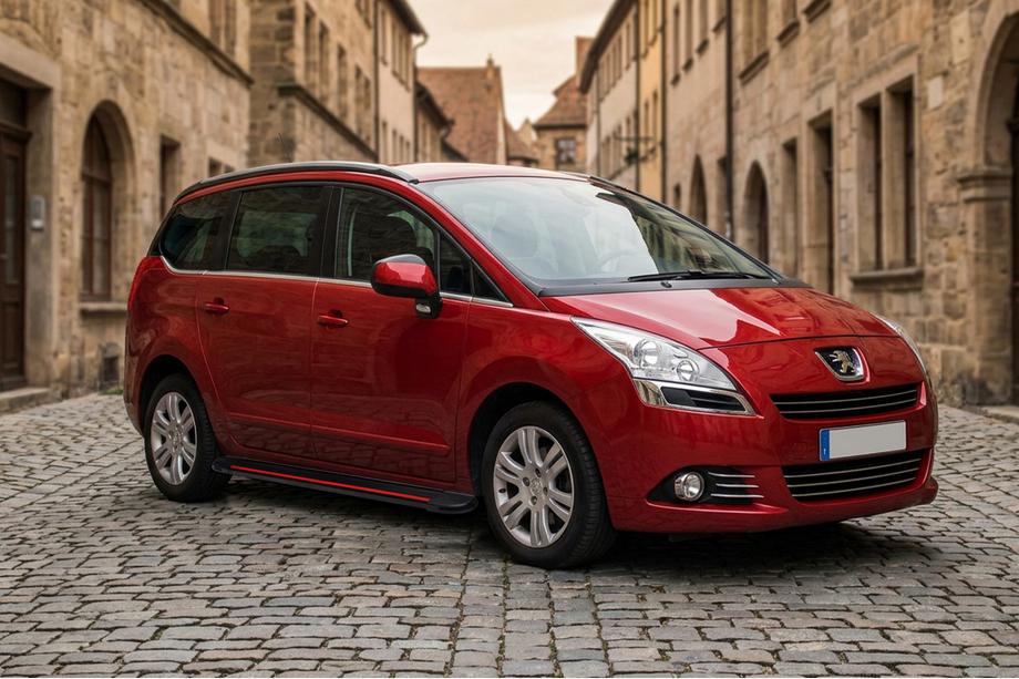 Peugeot 5008 2009-2016 Estribos Laterales Maya Red (2 uds., Aluminio) Image