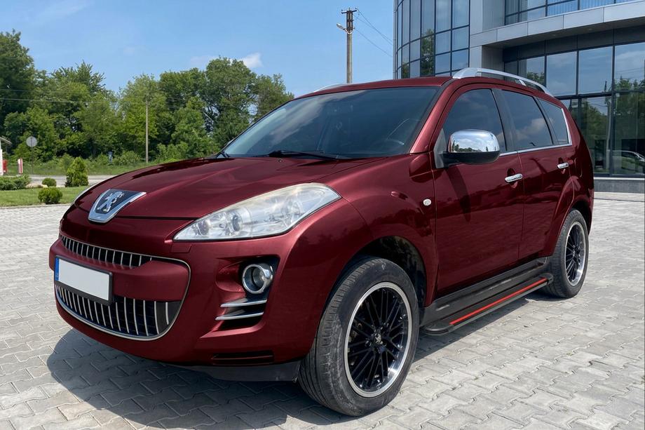 Peugeot 4007 2007-2013 Estribos Laterales Maya Red (2 uds., Aluminio) Image