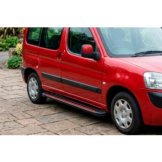 Estribos Laterales Maya Red (2 uds., Aluminio) Peugeot Partner 1996-2008 foto 1