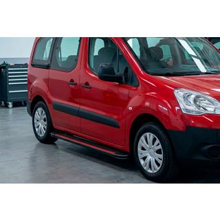 Estribos Laterales Maya Red (2 uds., Aluminio) Peugeot Partner Tepee 2008-2018 foto 1