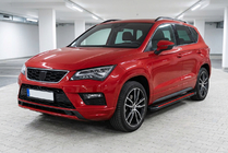 Seat Ateca 2016- Estribos Laterales Maya Red (2 uds., Aluminio) foto 1