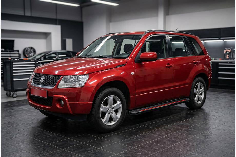 Suzuki Grand Vitara 2005-2017 Estribos Laterales Maya Red (2 uds., Aluminio) Image