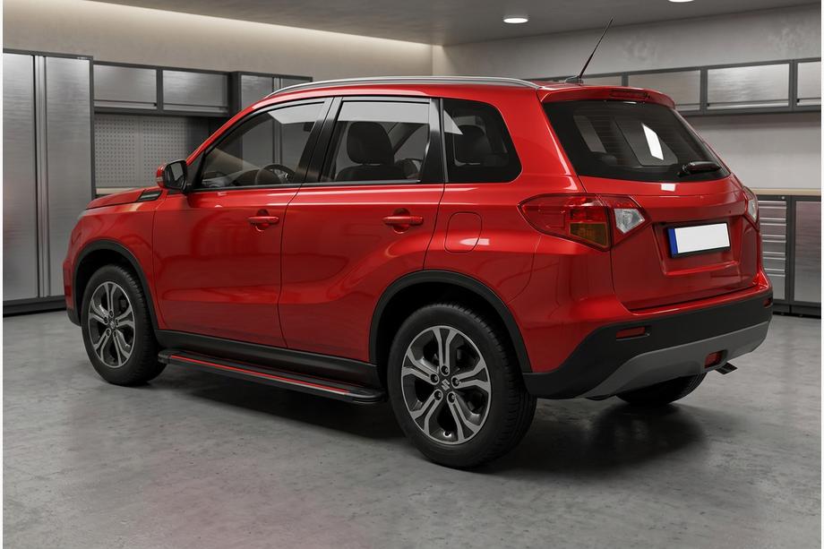 Suzuki Vitara 2015- Estribos Laterales Maya Red (2 uds., Aluminio) Image