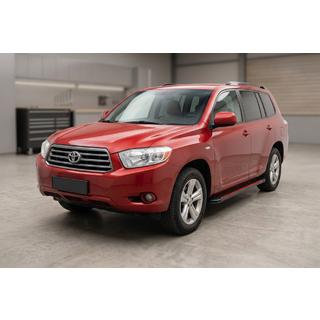 Estribos Laterales Maya Red (2 uds., Aluminio) Toyota Highlander 2008-2013 foto 1