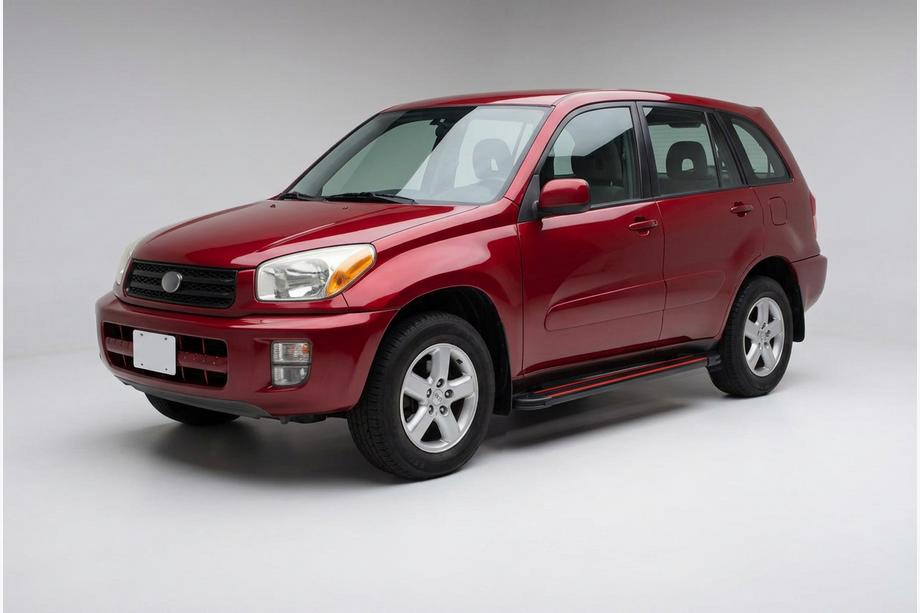 Toyota Rav 4 2001-2005 Estribos Laterales Maya Red (2 uds., Aluminio) Image