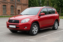 Toyota Rav 4 2006-2013 Estribos Laterales Maya Red (2 uds., Aluminio) foto 1