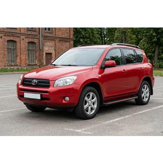 Estribos Laterales Maya Red (2 uds., Aluminio) Toyota Rav 4 2006-2013 foto 1