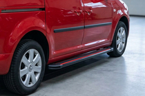 Volkswagen Caddy 2010-2015 Estribos Laterales Maya Red (2 uds., Aluminio) foto 1