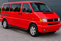 Volkswagen T4 Transporter 1990-2003 Estribos Laterales Maya Red (2 uds., Aluminio) foto 1